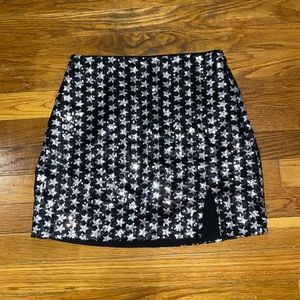 NWOT Sequin Altar’d State Mini Skirt